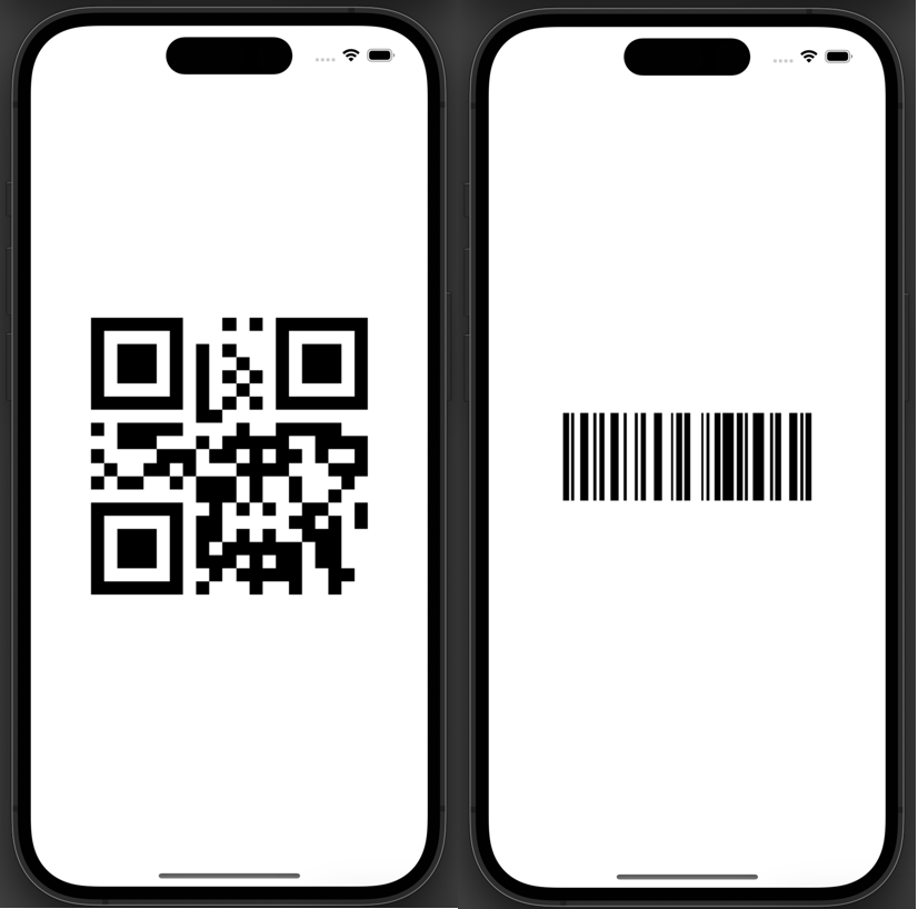 iOS アプリで QR コードとバーコードを生成する方法 1