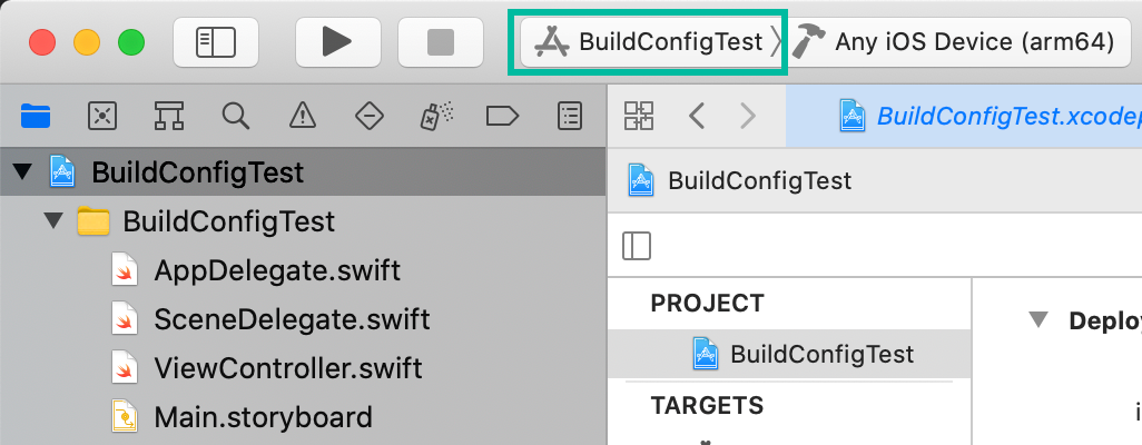 How to Create and Configure a Build Scheme in Xcode 8