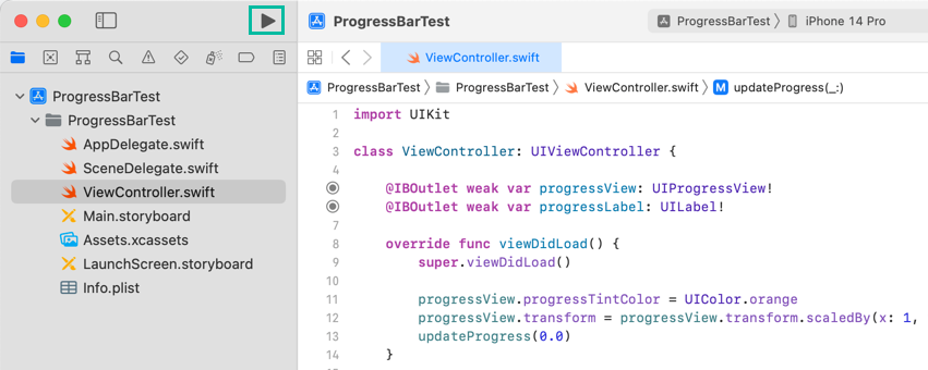 How to Use a Progress Bar (UIProgressView) in an iOS App 5