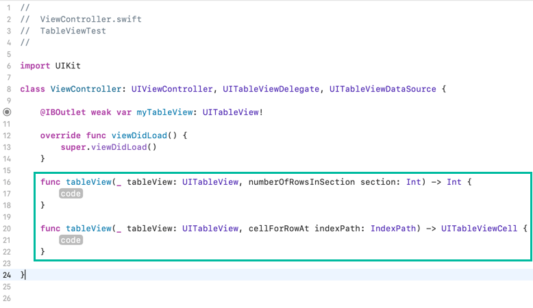 How to Use Table View (Swift) 14