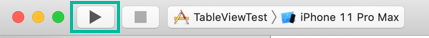 Table View の使い方 (Swift) 19