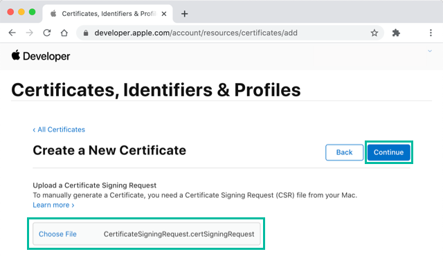 Generate an App Store Distribution Certificate 8