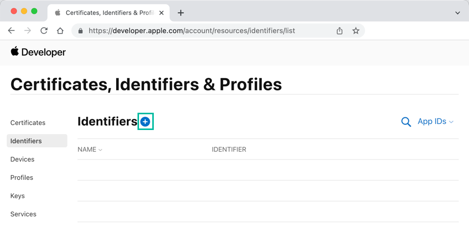 How to Create an iOS App ID 2