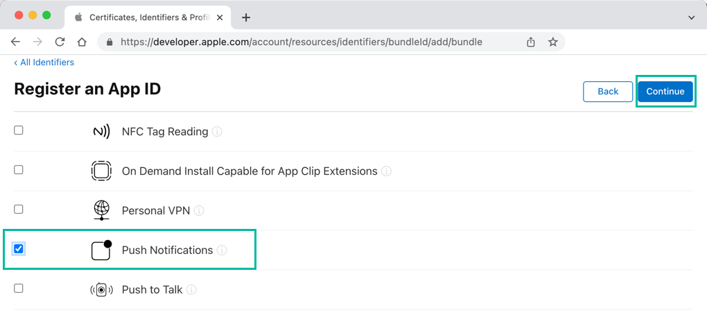 How to Create an iOS App ID 7