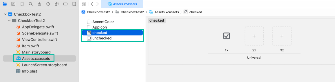 Swift - Table View Cell にチェックボックスを追加する方法 4