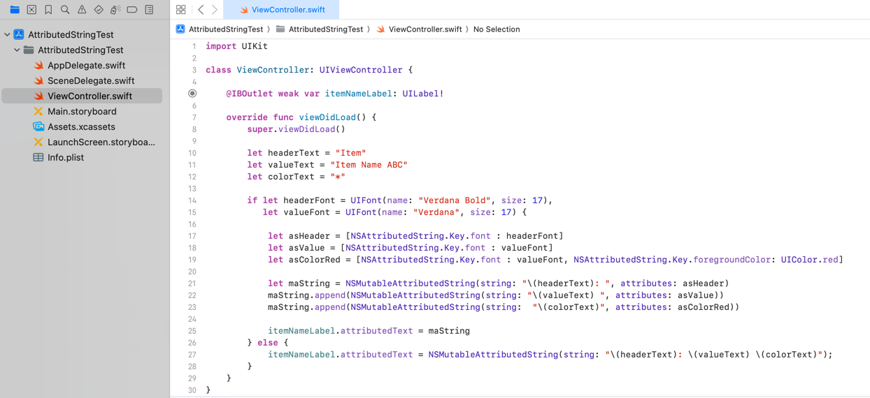 How to Make Part of a UILabel Bold or Change Color in Swift 5