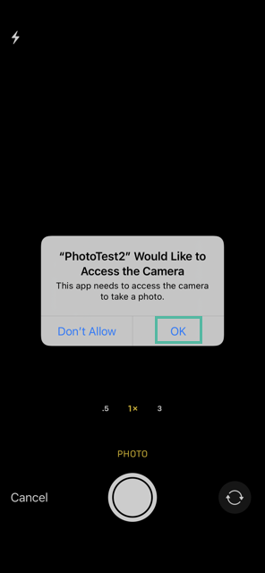 Swift - How to Take a Photo with the Camera 9